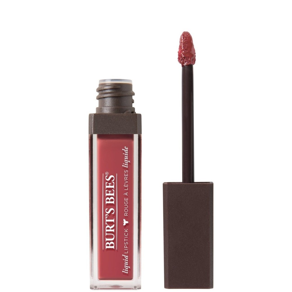 Burts Bees 100% Natural Moisturizing Liquid Lipstick Flushed Petal